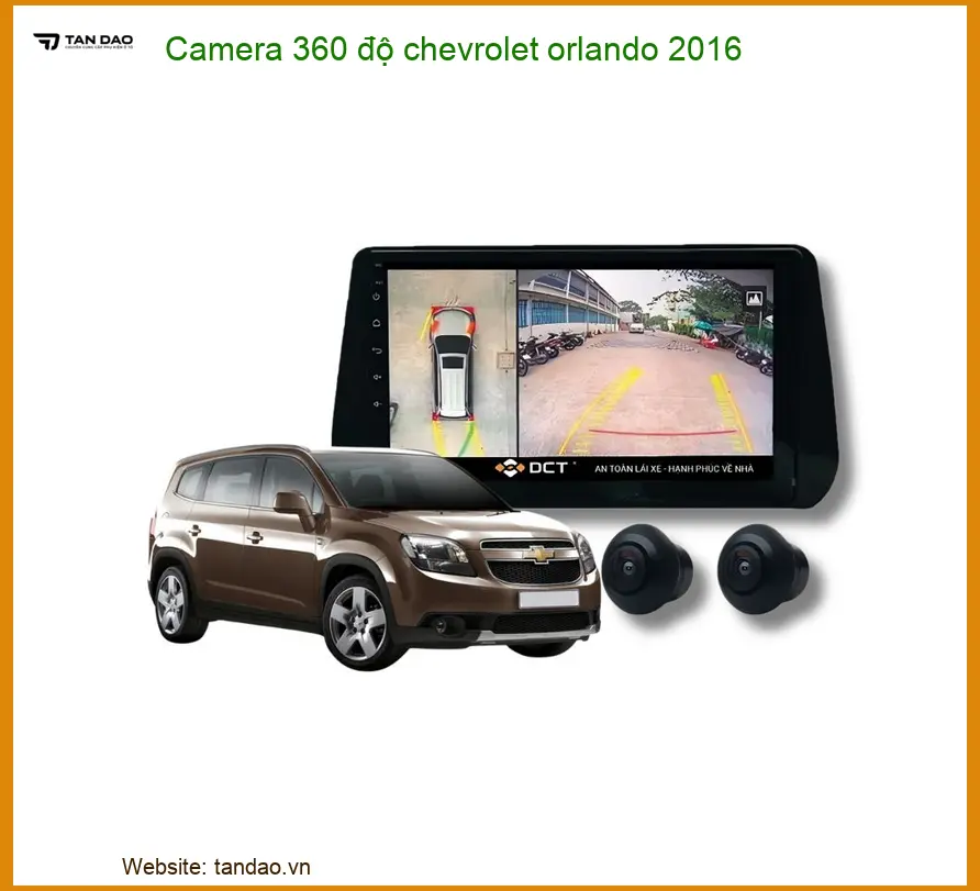 Camera 360 độ Chevrolet Orlando 2016 - Địa Chỉ Lắp Đặt Uy Tín TPHCM