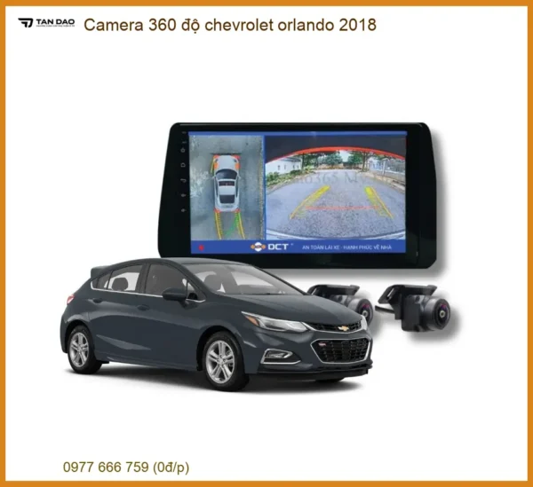 Camera 360 độ Chevrolet Orlando 2018 - Trung Tâm Lắp Đặt Uy Tín TPHCM