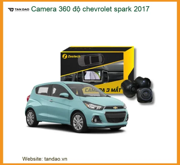 Camera 360 độ Chevrolet Spark 2017 - Trung Tâm Lắp Đặt Uy Tín TPHCM