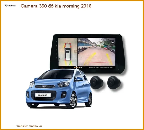 Camera 360 độ kia morning 2016