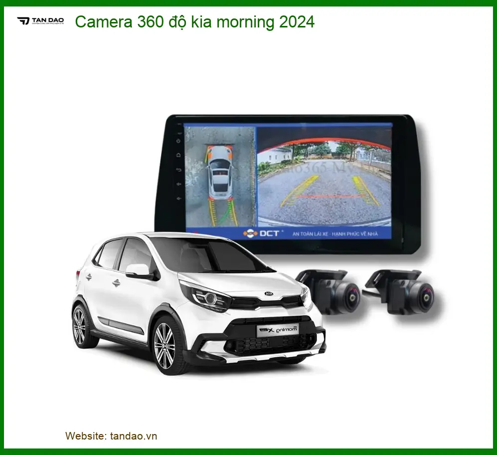 Camera 360 độ Kia Morning 2024 - Trung Tâm Lắp Đặt Chính Hãng TPHCM