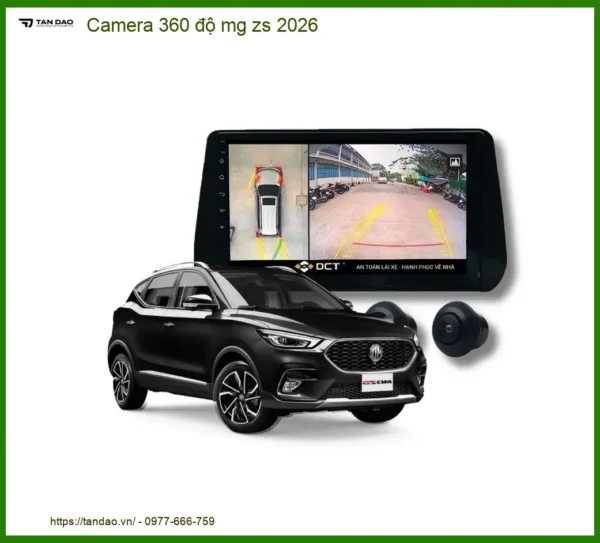 Camera 360 độ MG ZS 2026 - Trung Tâm Lắp Đặt Chính Hãng TPHCM