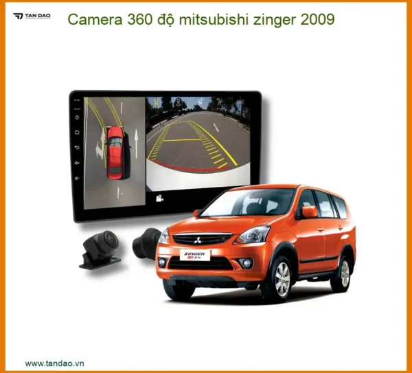 Camera 360 độ Mitsubishi Zinger 2009 - Trung Tâm Lắp Đặt Chính Hãng TPHCM