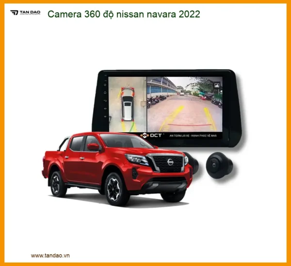 Camera 360 độ Nissan Navara 2022 - Trung Tâm Lắp Đặt Uy Tín TPHCM