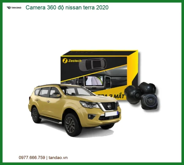 Camera 360 độ Nissan Terra 2020 - Trung Tâm Lắp Đặt Chính Hãng TPHCM