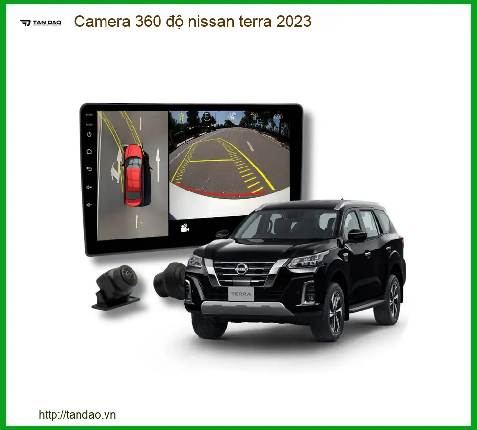 Camera 360 độ Nissan Terra 2023 - Trung Tâm Lắp Đặt Camera 360 Độ Uy Tín TPHCM