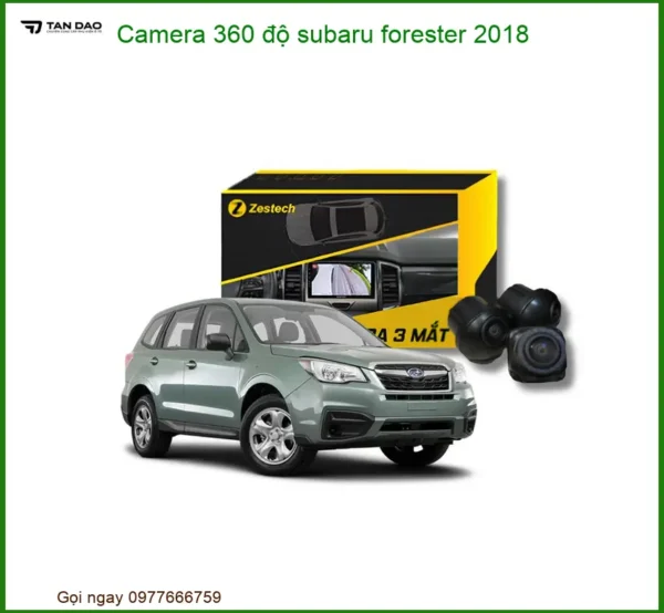 Camera 360 độ Subaru Forester 2018 - Địa Chỉ Lắp Đặt Chính Hãng TPHCM