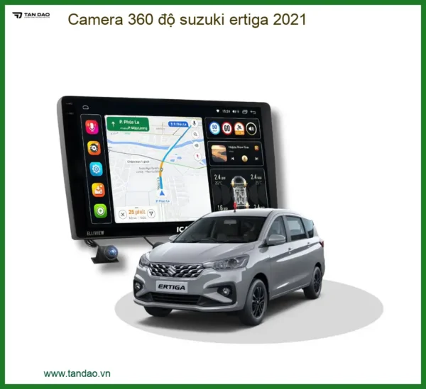 Camera 360 độ Suzuki Ertiga 2021 - Trung Tâm Lắp Đặt Uy Tín TPHCM