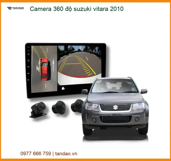 Camera 360 độ Suzuki Vitara 2010 - Trung Tâm Gắn Chính Hãng TPHCM