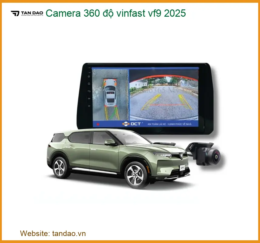 Camera 360 độ Vinfast VF9 2025 - Trung Tâm Lắp Đặt Camera 360 Uy Tín TPHCM