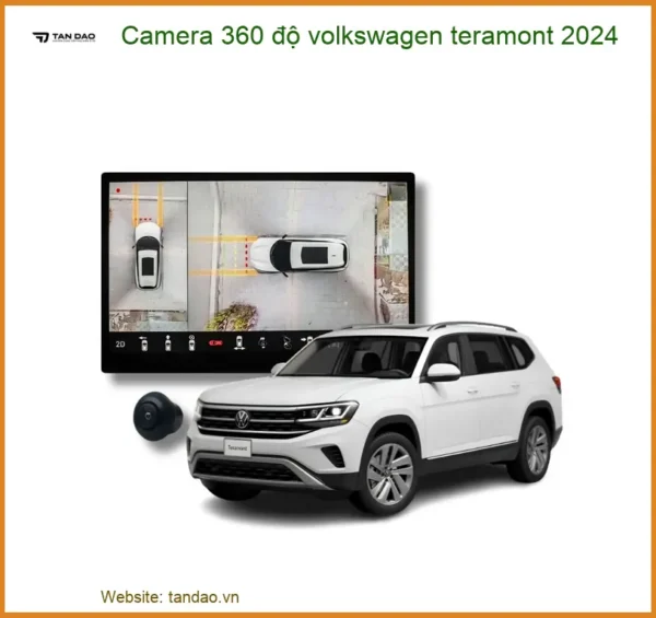 Camera 360 độ Volkswagen Teramont 2024 - Địa Chỉ Lắp Đặt Uy Tín TPHCM