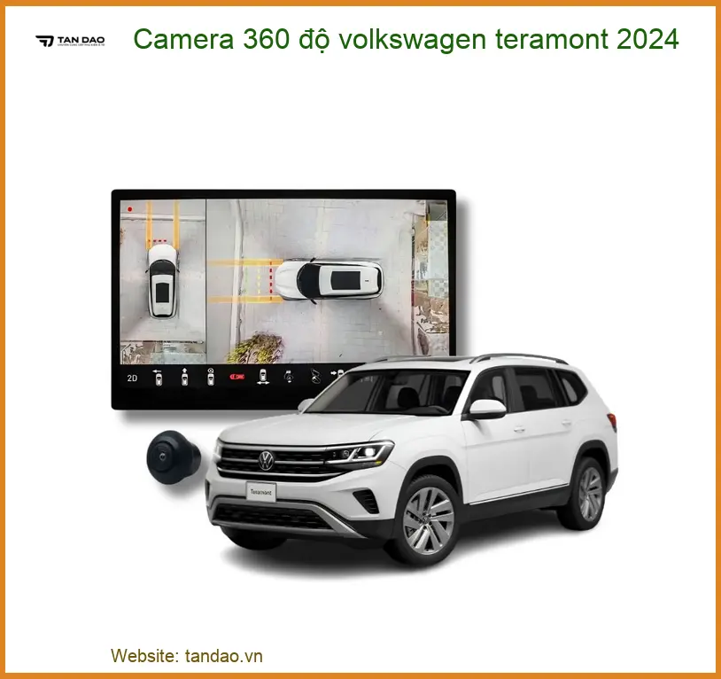 Camera 360 độ Volkswagen Teramont 2024 - Địa Chỉ Lắp Đặt Uy Tín TPHCM