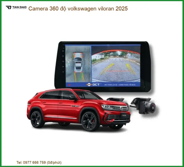 Camera 360 độ Volkswagen Viloran 2025 - Trung Tâm Lắp Đặt Uy Tín TPHCM