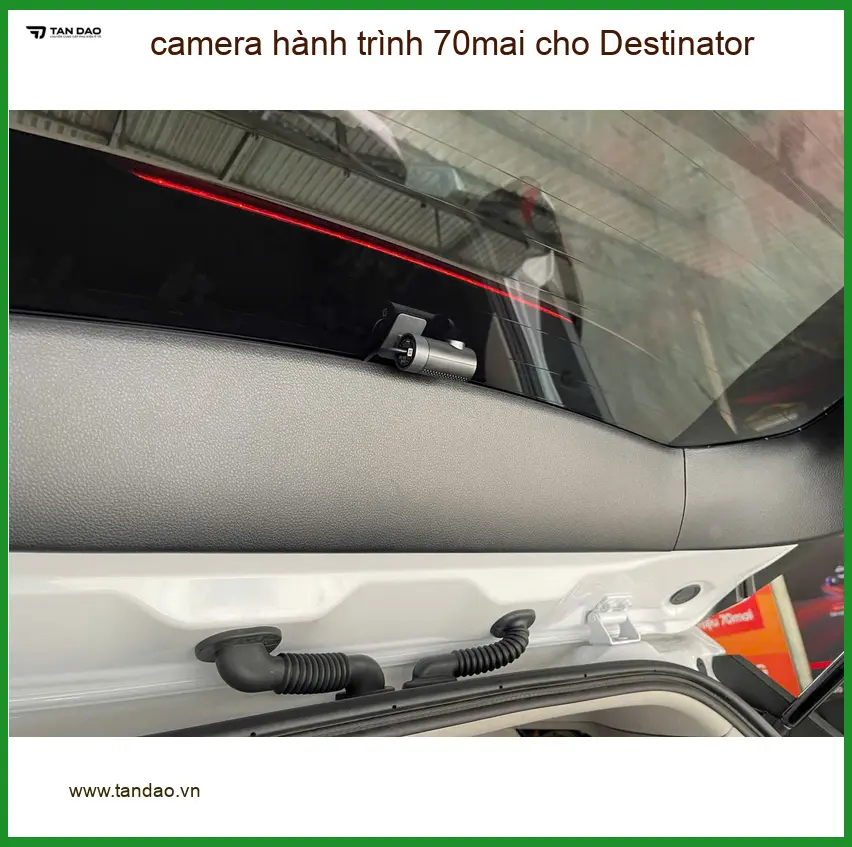 Anh Duy lắp camera hành trình 70mai cho Honda CRV tại Quận 9