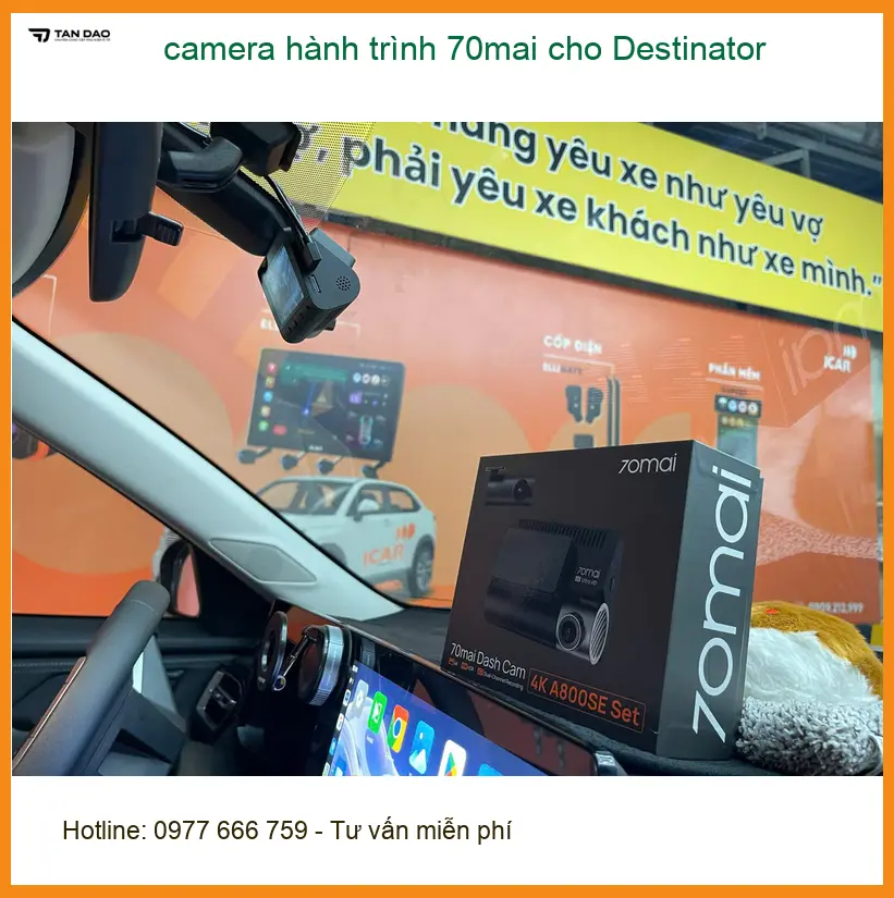 Anh Duy lắp camera hành trình 70mai cho Honda CRV tại Quận 9 ảnh thực tế 2