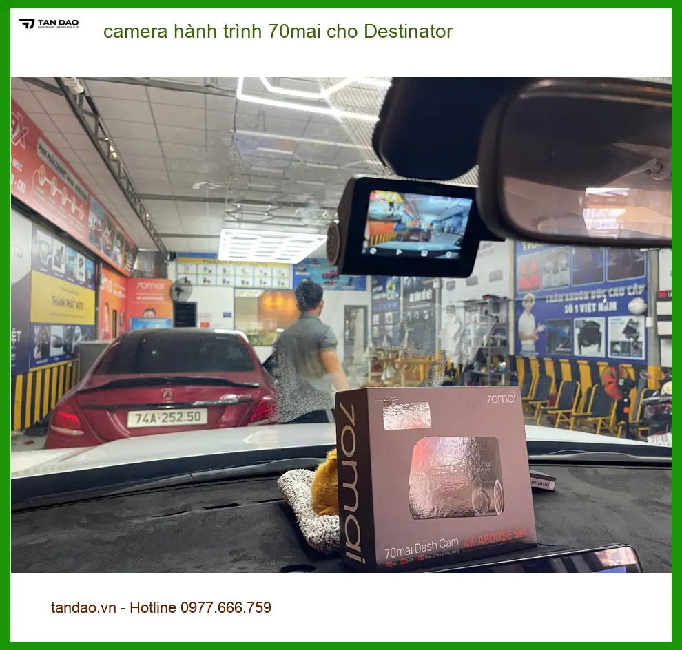 Anh Khang lắp camera hành trình 70mai cho Hyundai Creta tại Hóc Môn