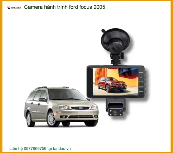 Camera hành trình Ford Focus 2005 - Trung Tâm Lắp Đặt Uy Tín TPHCM