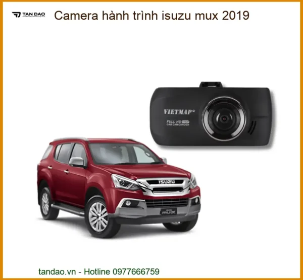 Camera hành trình Isuzu MUX 2019