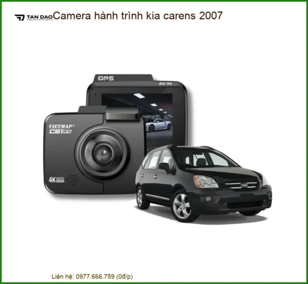 Camera hành trình Kia Carens 2007 - Địa Chỉ Lắp Đặt Uy Tín TPHCM
