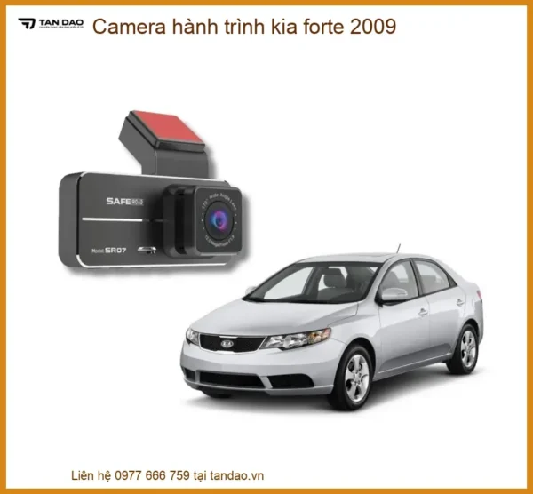 Camera hành trình Kia Forte 2009 - Trung Tâm Nâng Cấp Chính Hãng TPHCM