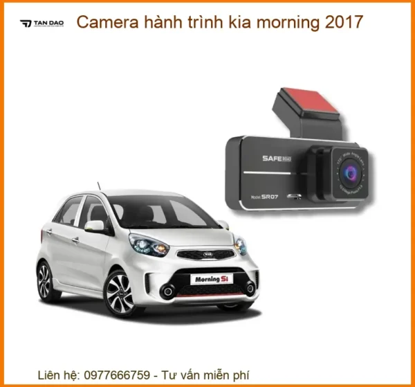 Camera Hành Trình Kia Morning 2017 - Trung Tâm Lắp Đặt Chính Hãng TPHCM