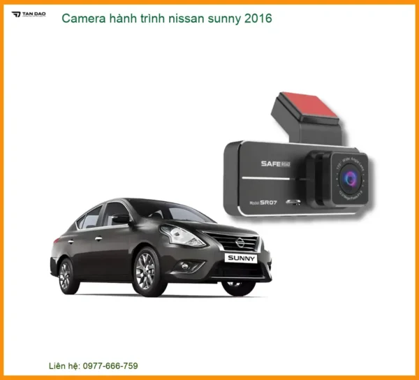 Camera hành trình Nissan Sunny 2016 - Trung Tâm Lắp Đặt Chính Hãng TPHCM