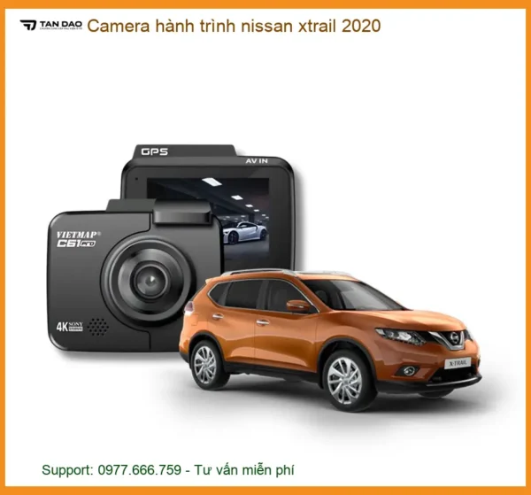 Camera Hành Trình Nissan Xtrail 2020 - Trung Tâm Lắp Đặt Uy Tín TPHCM