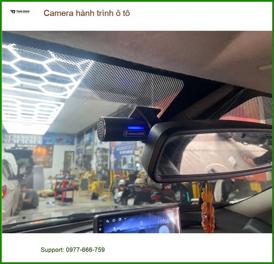 Anh Minh lắp camera hành trình chính hãng cho Honda CRV ở Quận 10 ảnh thực tế 2