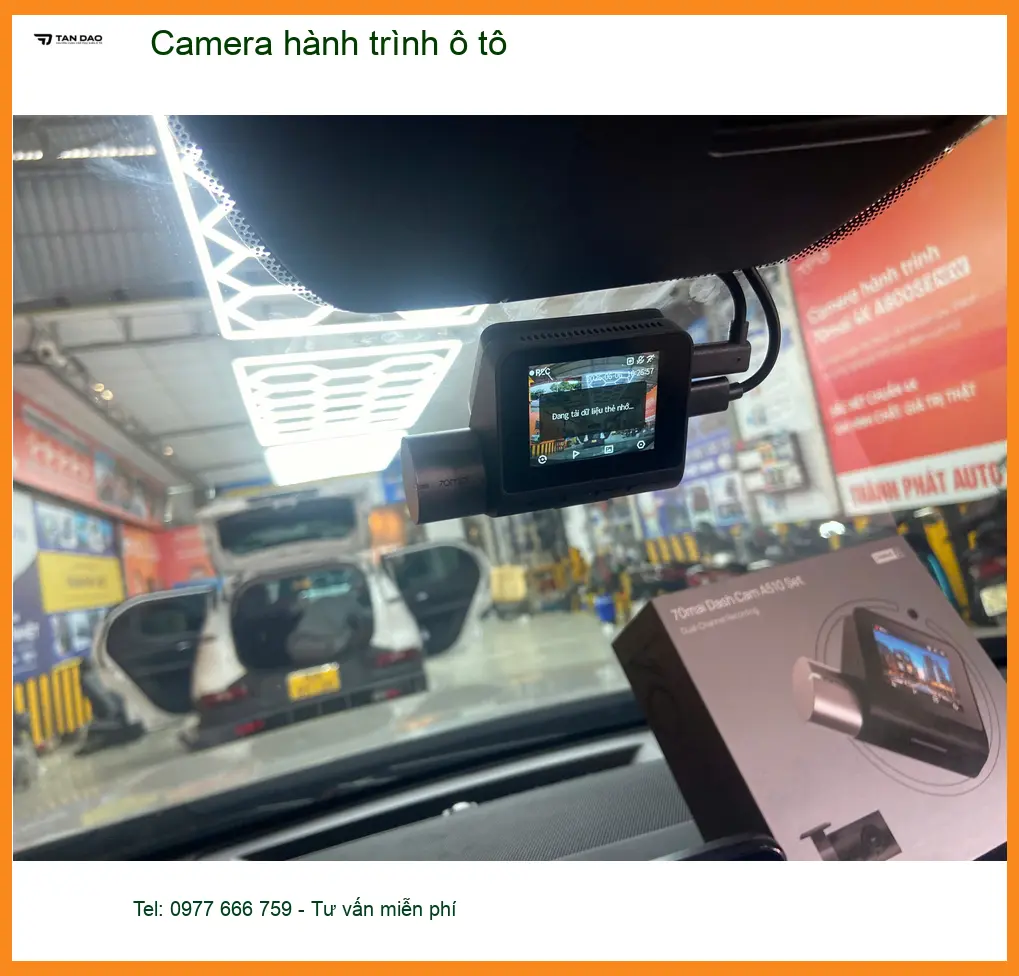 Anh Kiên lắp camera hành trình ô tô cho Hyundai Accent ở Quận Tân Phú ảnh thực tế 3