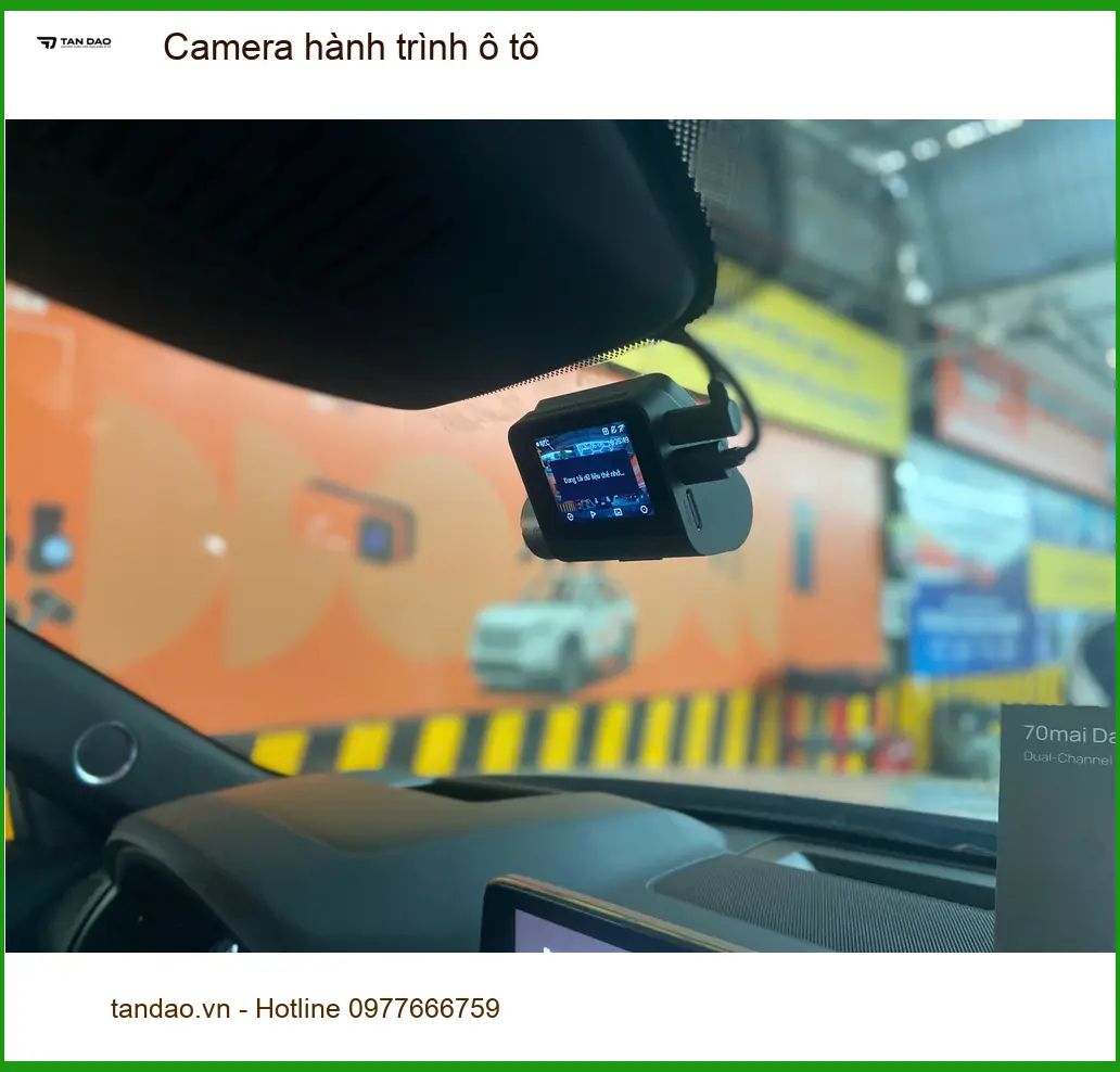Anh Kiên lắp camera hành trình ô tô cho Hyundai Accent ở Quận Tân Phú ảnh thực tế 4