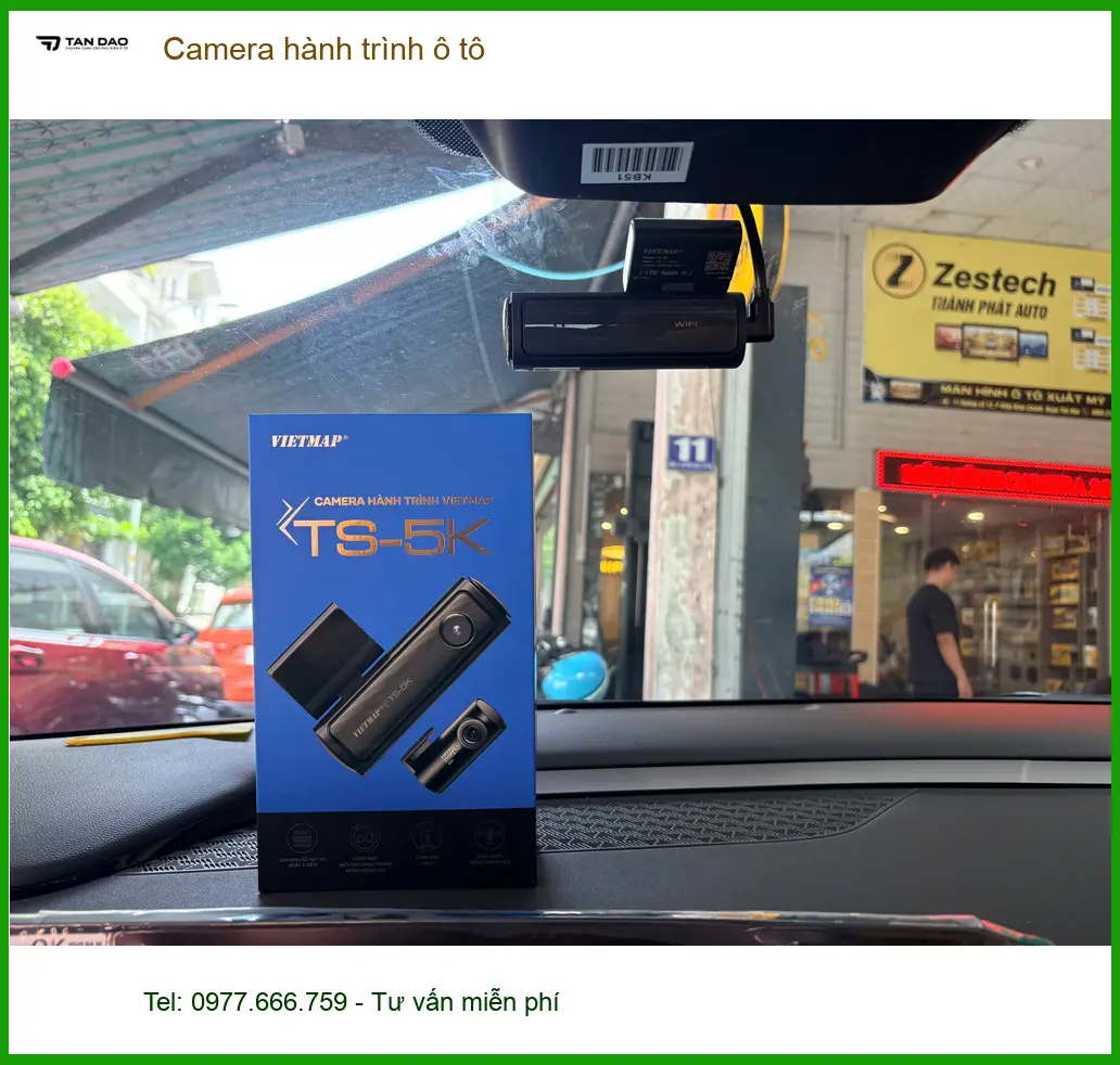 Anh Tấn lắp camera hành trình ô tô cho Hyundai Creta để an tâm hơn tại Quận 9 ảnh thực tế 3