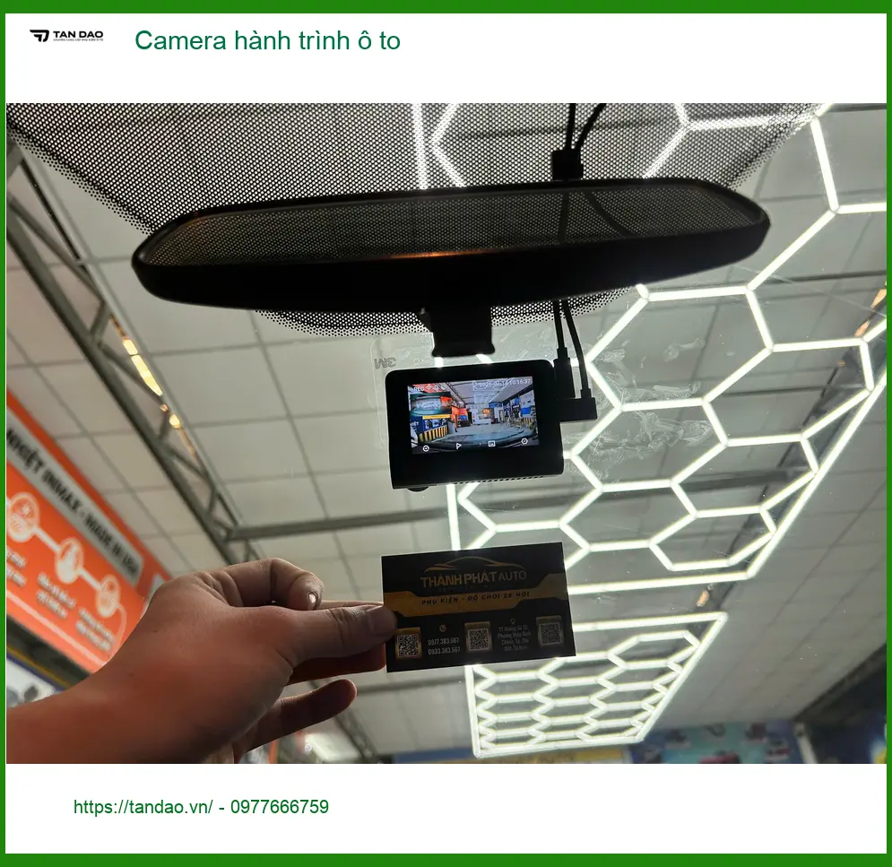 Chú Nam lắp Camera hành trình ô tô Hyundai Accent tại Quận 6 để ghi lại hành trình an toàn ảnh thực tế 2