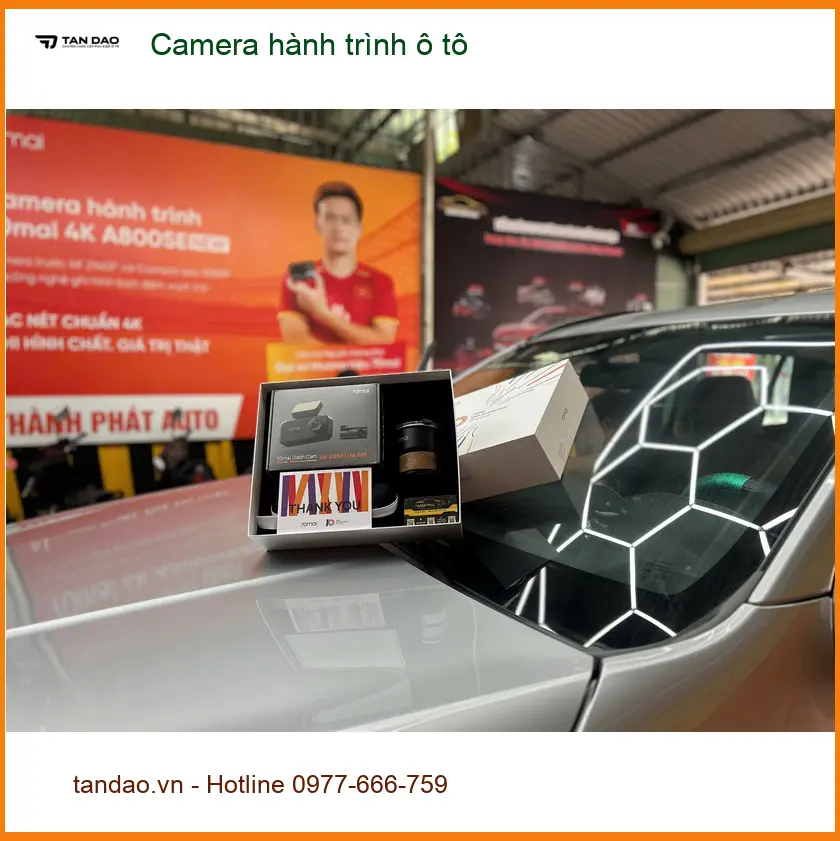 Chú Long lắp Camera hành trình ô tô Mazda CX-5 tại Hóc Môn để đảm bảo an toàn ảnh thực tế 3