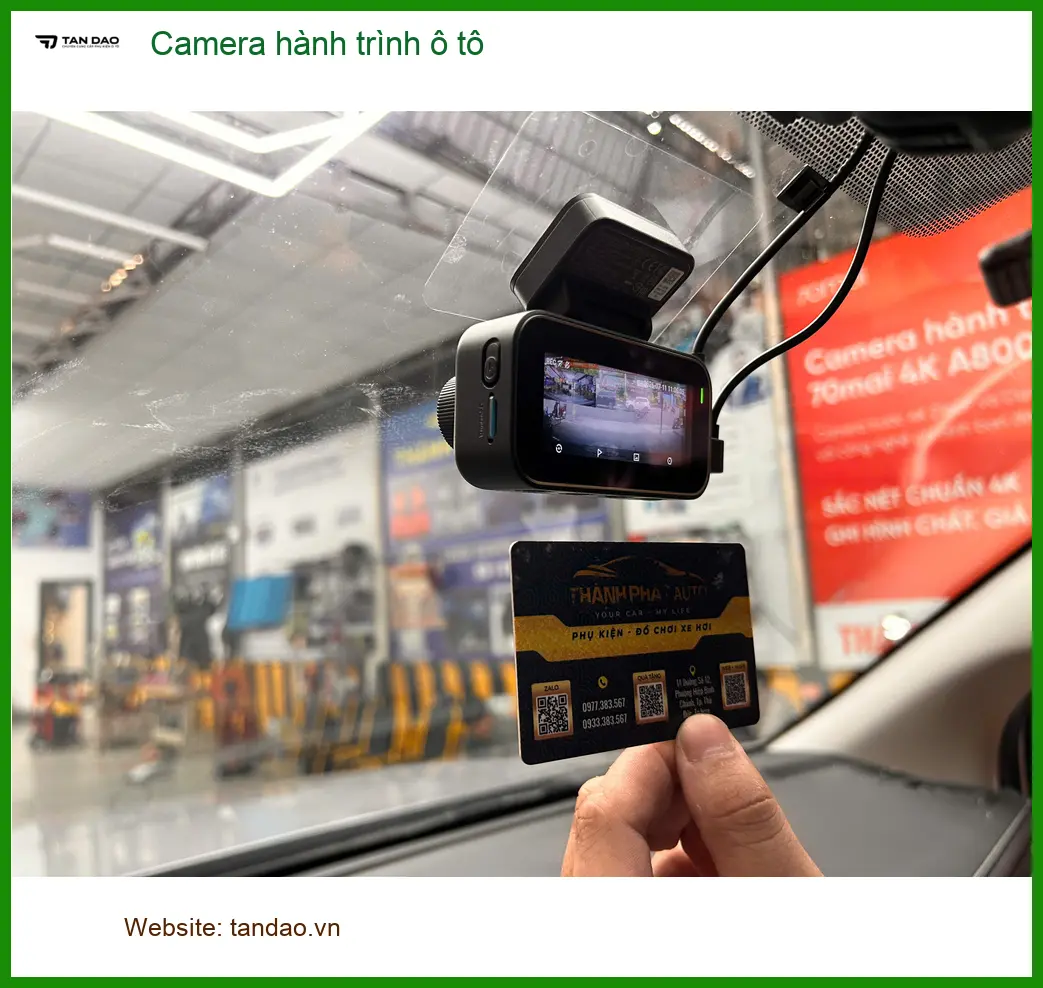 Chú Long lắp Camera hành trình ô tô Mazda CX-5 tại Hóc Môn để đảm bảo an toàn ảnh thực tế 5