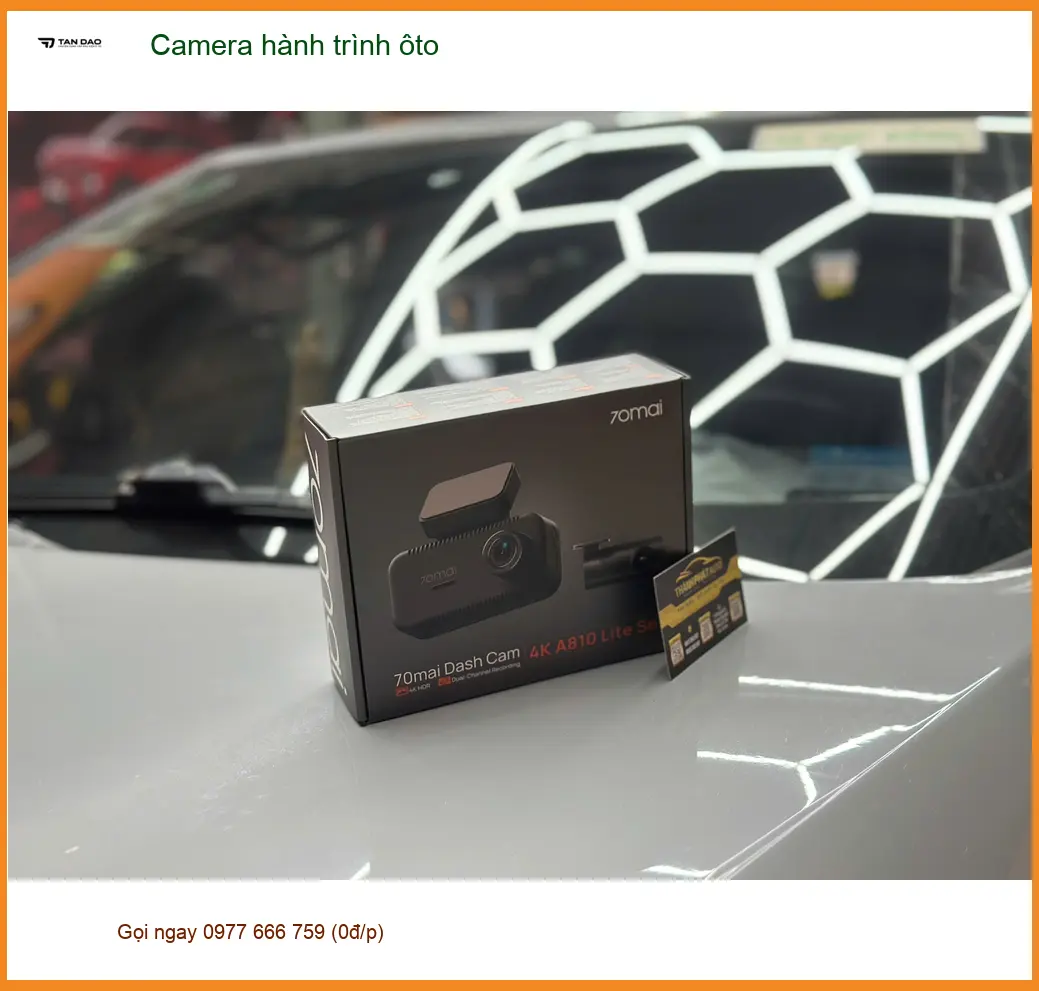 Chị Mai Anh lắp camera hành trình ô tô cho Mazda CX-5 tại Quận 10 để an tâm lái xe đường dài ảnh thực tế 2