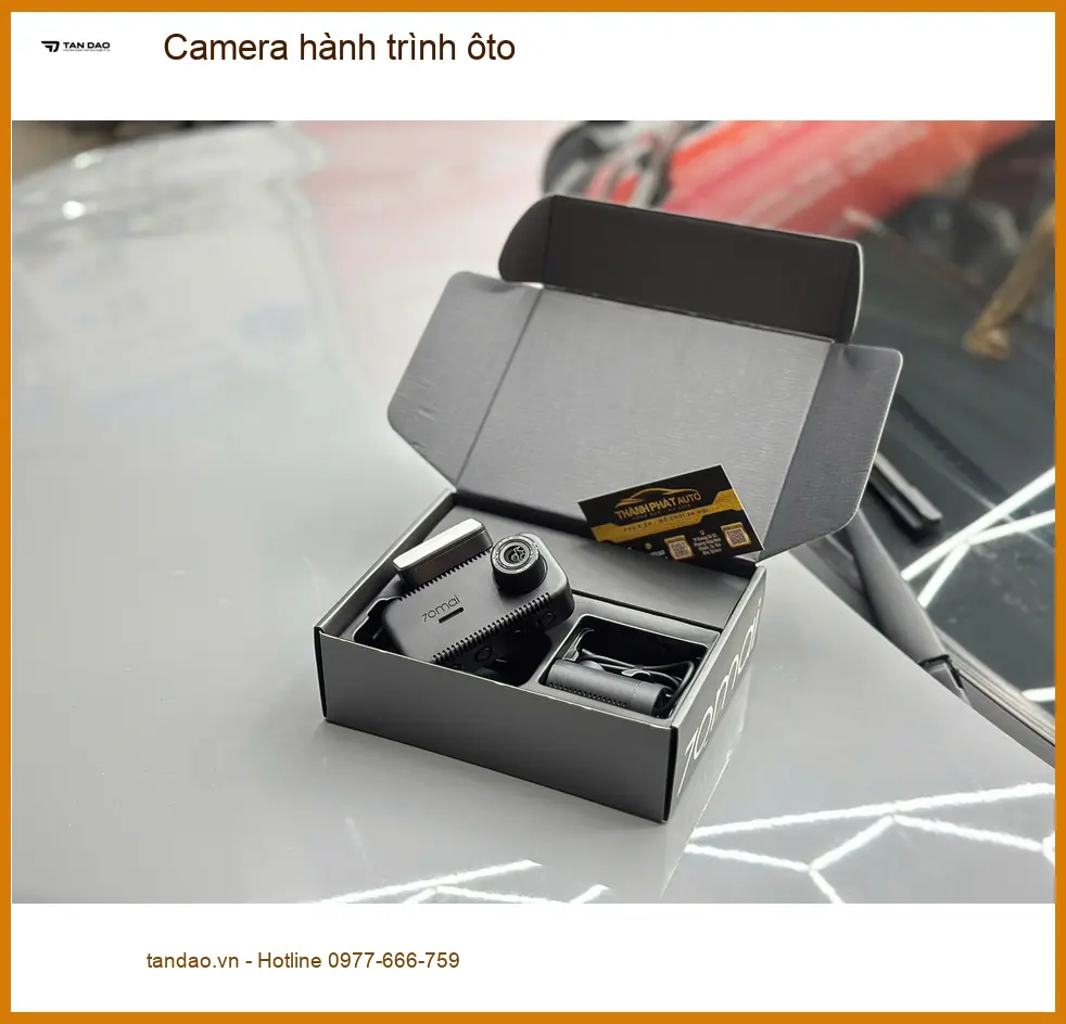 Chị Mai Anh lắp camera hành trình ô tô cho Mazda CX-5 tại Quận 10 để an tâm lái xe đường dài ảnh thực tế 5