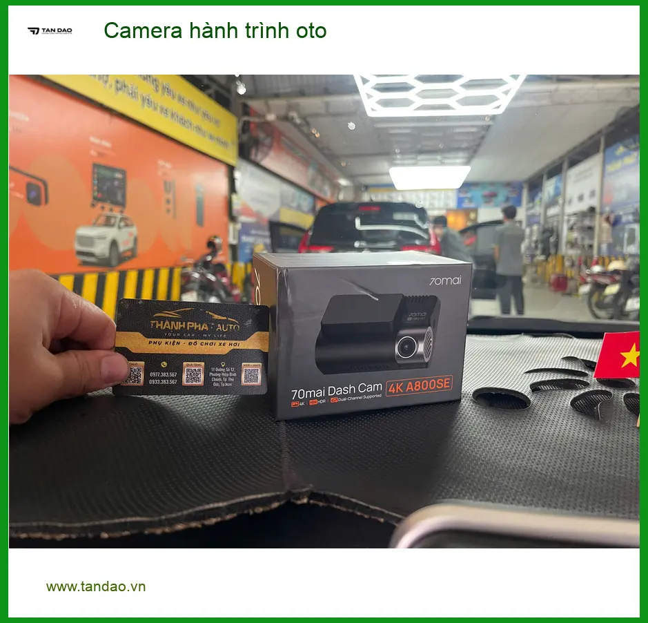 Anh Khang lắp Camera hành trình oto cho Mazda CX5 tại Quận 9 để ghi lại hành trình rõ nét