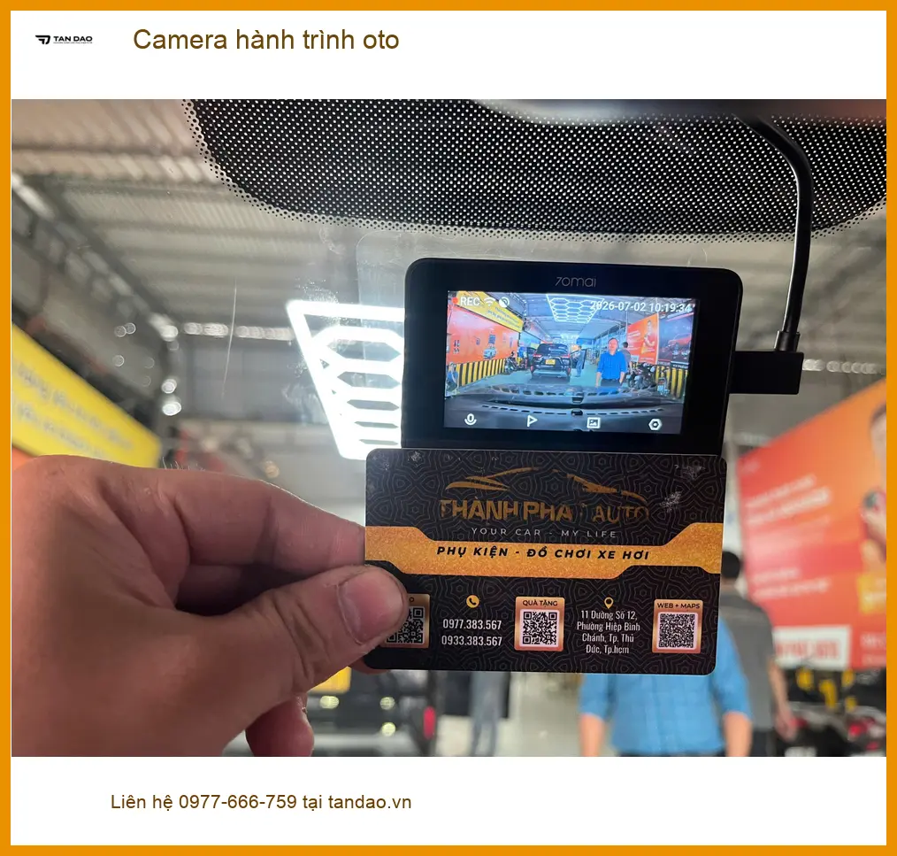 Anh Khang lắp Camera hành trình oto cho Mazda CX5 tại Quận 9 để ghi lại hành trình rõ nét ảnh thực tế 3