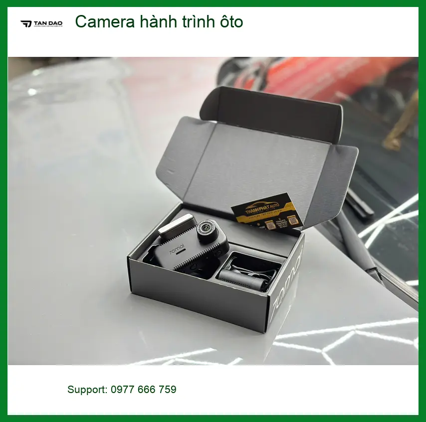 Anh Minh lắp Camera hành trình ô tô Hyundai Accent tại Thủ Đức