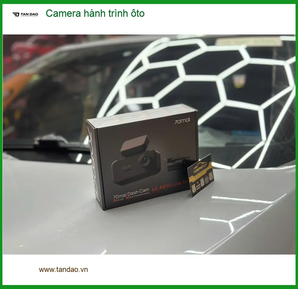 Anh Minh lắp Camera hành trình ô tô Hyundai Accent tại Thủ Đức ảnh thực tế 4