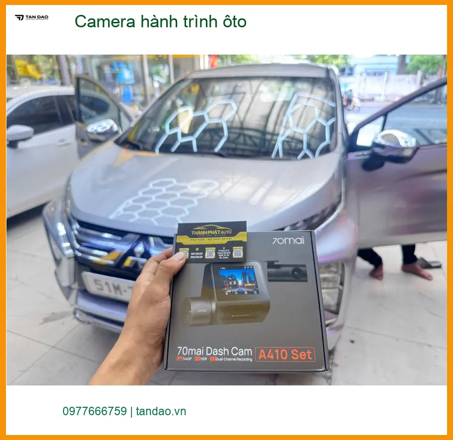 Chú Minh lắp camera hành trình ôto cho Hyundai Accent tại Quận 12 để an tâm lái xe ảnh thực tế 2