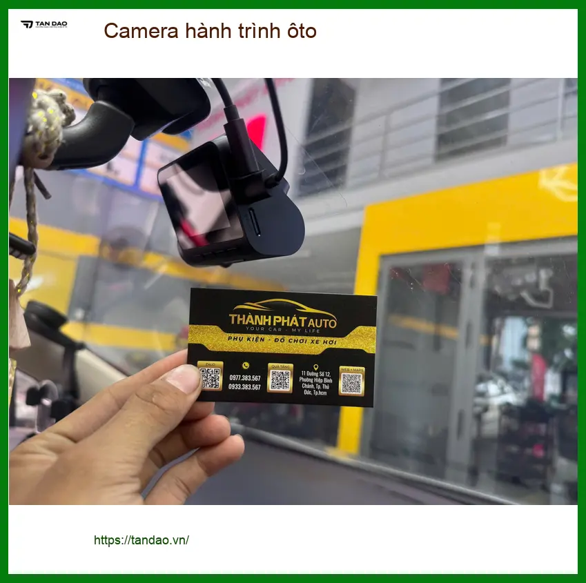 Chú Minh lắp camera hành trình ôto cho Hyundai Accent tại Quận 12 để an tâm lái xe ảnh thực tế 3