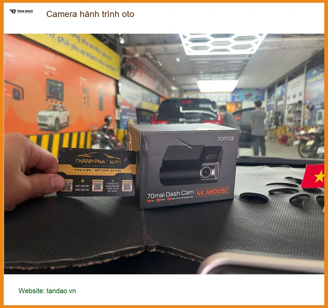 Anh Khang lắp camera hành trình ô tô cho Honda CRV tại Quận 1 đảm bảo an toàn ảnh thực tế 3