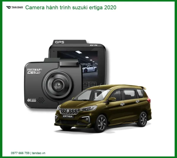 Camera hành trình Suzuki Ertiga 2020 - Trung Tâm Lắp Đặt Uy Tín TPHCM