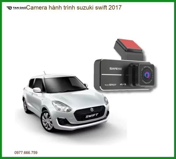 Camera hành trình Suzuki Swift 2017 - Địa Chỉ Lắp Đặt Chính Hãng TPHCM