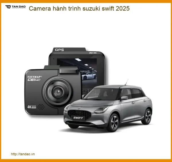 Camera hành trình Suzuki Swift 2025 - Địa Chỉ Lắp Đặt Uy Tín TPHCM