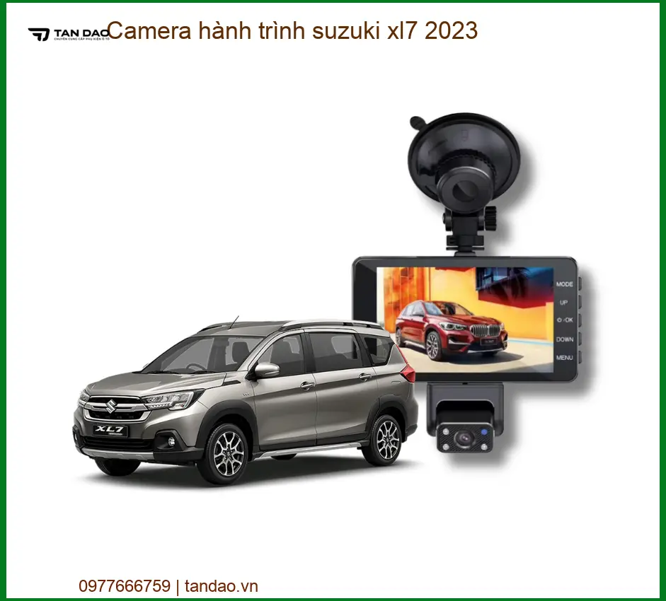 Camera hành trình Suzuki XL7 2023 - Trung Tâm Gắn Chính Hãng TPHCM