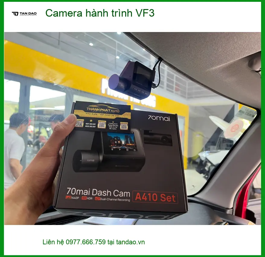 Anh Khải lắp Camera hành trình VF3 tại Hóc Môn cho hành trình an toàn hơn ảnh thực tế 3