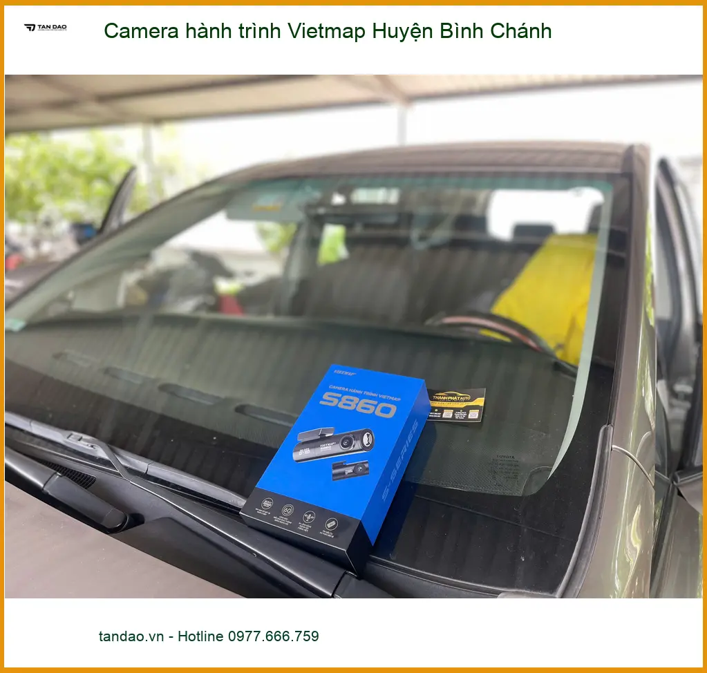 Nơi Gắn Camera Hành Trình Ô Tô hành trình Vietmap Huyện Bình Chánh - Giá Tốt TPHCM ảnh thực tế 2
