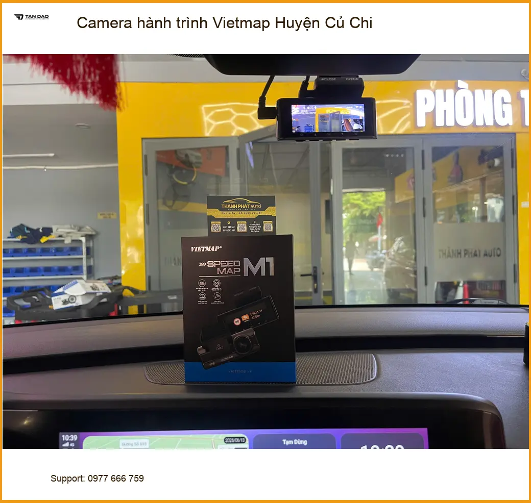 Nơi Gắn Camera Hành Trình Ô Tô hành trình Vietmap Huyện Củ Chi - Giá Tốt TPHCM ảnh thực tế 2